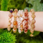 Crystal Bracelet - Magnetic Energy Natural Stone