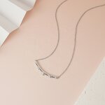 Bar Pendant Necklace - Custom Women's Dainty