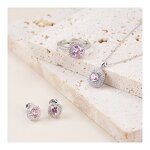 Wedding Jewelry Set - Custom Pink Zirconia Factory