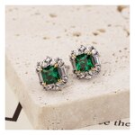 Stud Earrings - Geometric Zircon Luxury Factory