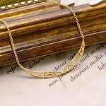 Wing Bar Necklace - Western Pop Minimalist