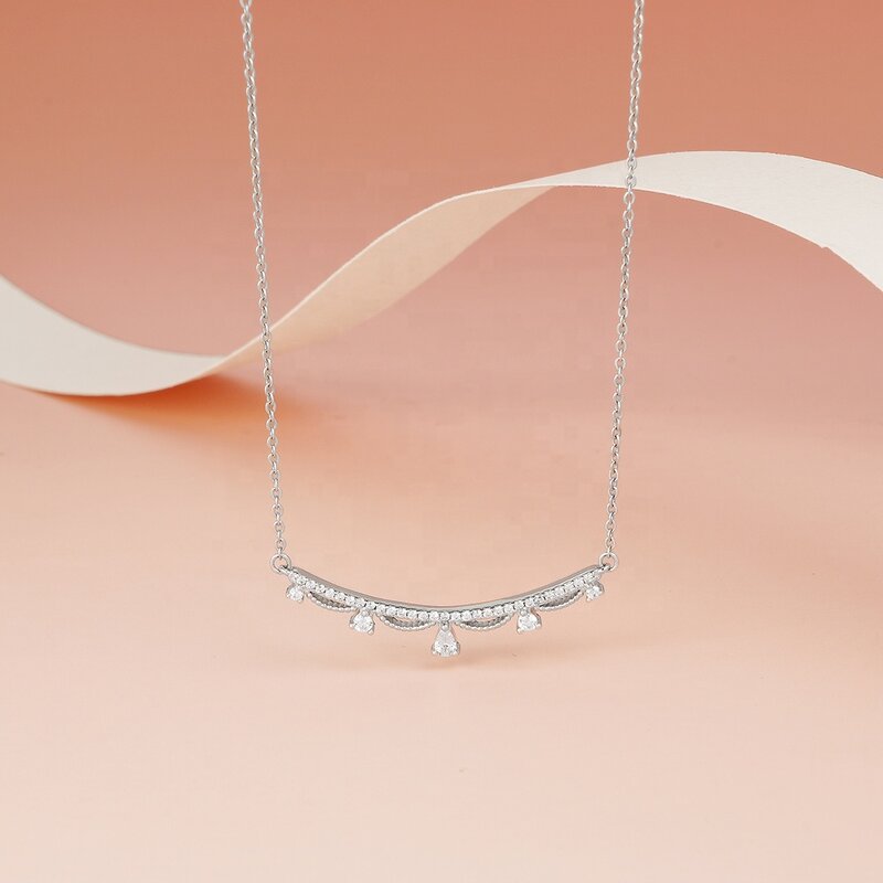 Bar Pendant Necklace - Custom Women's Dainty