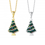 Christmas Necklace - S925 Gold Plated Factory
