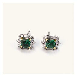 Stud Earrings - Geometric Zircon Luxury Factory
