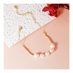 Pearl Bead Bracelet - Cultured Freshwater Adjustable