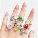 Diamond Rings - 925 Sterling Silver 5A Factory