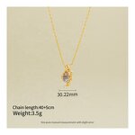 Labradorite Necklace - French Vintage Crystal