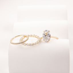 Stack Ring Set - Custom Statement 18k Gold