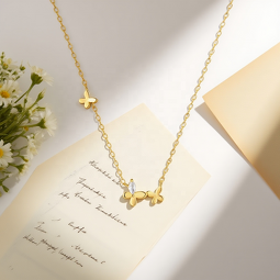 Butterfly Necklace - 18K Gold Plated New Design
