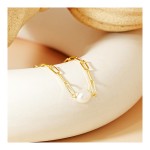 Paper Clip Bracelet - 925 Sterling Silver Fast Delivery