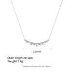 Bar Pendant Necklace - Custom Women's Dainty