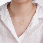 Butterfly Necklace - 18K Gold Plated New Design