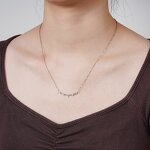 Bar Pendant Necklace - Custom Women's Dainty
