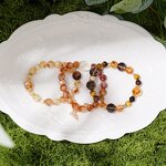 Crystal Bracelet - Magnetic Energy Natural Stone