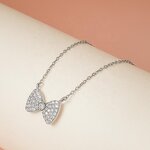 Bow Tie Necklace - Korean Trendy Iced Out