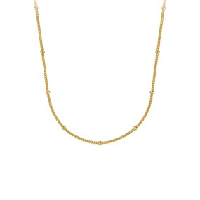 Collarbone Chain - Stacked Diamond Gold Electroplated