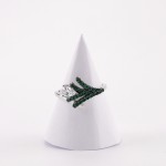 Leaf Jewelry Set - Full Cz Pave Summer New