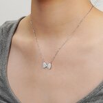 Bow Tie Necklace - Korean Trendy Iced Out