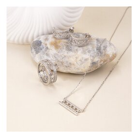 Jewelry Set - Water Drop Yellow Zircon Free Video