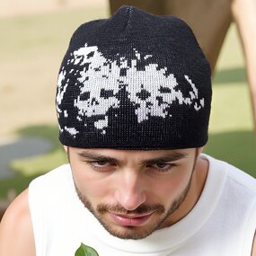 Jacquard Beanie Factory - Thick Winter Skull Cap