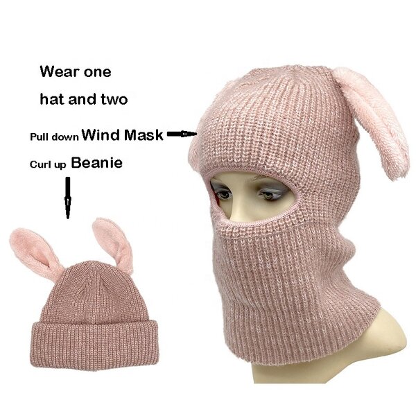 Ski Mask Balaclava Manufacturer - Bunny Ears Knitted