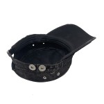 Flat Top Hat Manufacturer - Distressed Denim Custom