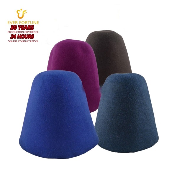 Wool Felt Hat Body Factory - Solid Color Semifinished