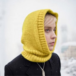 Hood Scarf Hat Manufacturer - Ribbed Knitted Balaclava