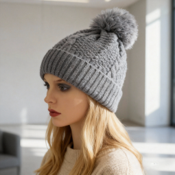 Winter Beanie Factory - Chunky Pom Pom Wholesale
