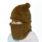 Kids Balaclava Hat Manufacturer - Fluffy Bear Ears OEM