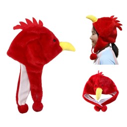 Plush Chicken Hat Manufacturer - Fleece Ear Flap