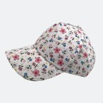 Girls Baseball Cap Manufacturer - Floral Design Wholesale