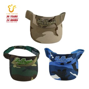 Sun Visor Hat Manufacturer - Two-Tone Adjustable OEM