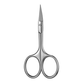 Spot Full Edge Mirror Polishing Stainless Steel Safety Nose Hair Scissors Beauty Scissors