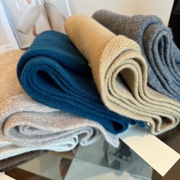 Wool Scarf - 100% Pure Korean Small Factory