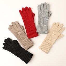 Cashmere Gloves - Women's Customized Solid