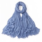 Rayon Scarf - Winter Pleated Wholesale Factory