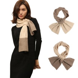 Cashmere Scarf - Perforated Two-color Factory