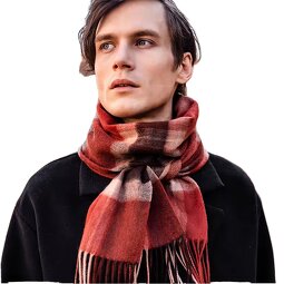 Cashmere Scarf - England Tartan Designer Factory