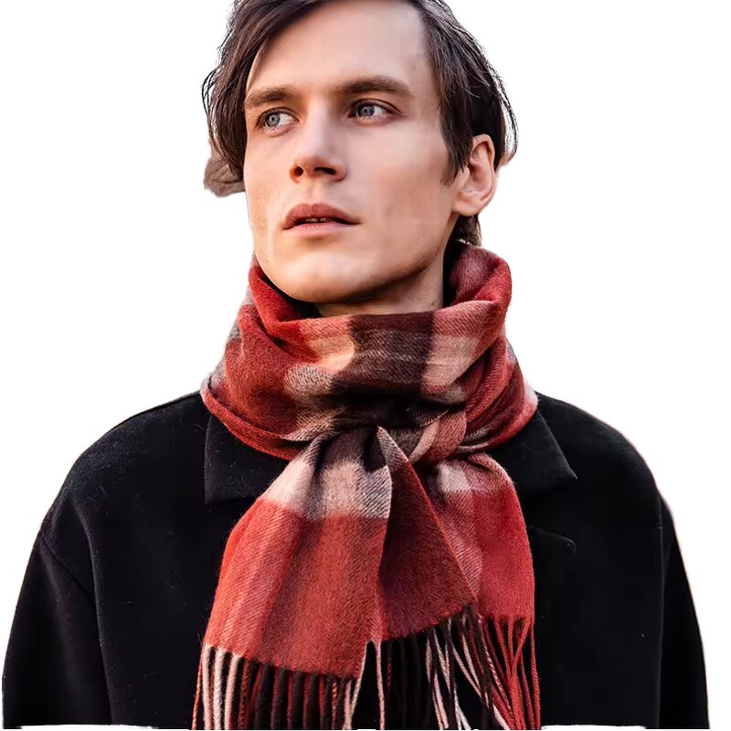 Cashmere Scarf - England Tartan Designer Factory