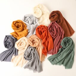 Cashmere Shawl - 200s Count Thin Woven Factory