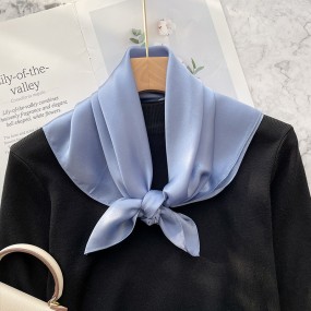 Silk Scarf - Custom Logo 70cm Solid Color Factory