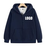 Men's Zip Hoodies - 500 Grams Embroidered Factory