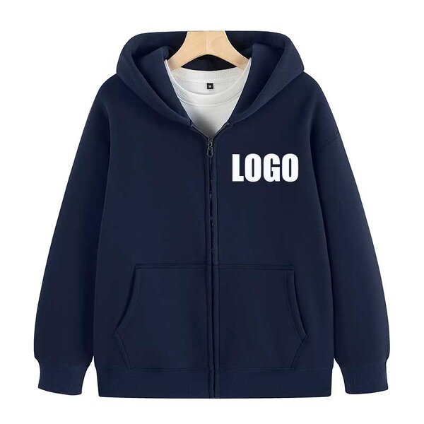 Men's Zip Hoodies - 500 Grams Embroidered Factory