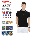 Men's Polo Shirt - Quick Dry Polyester Custom Logo