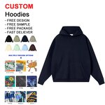 Men's Hoodies - Customized Cropped Streetwear