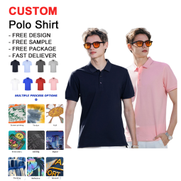 Men's Polo T-Shirt - Wholesale Well-Designed Printed