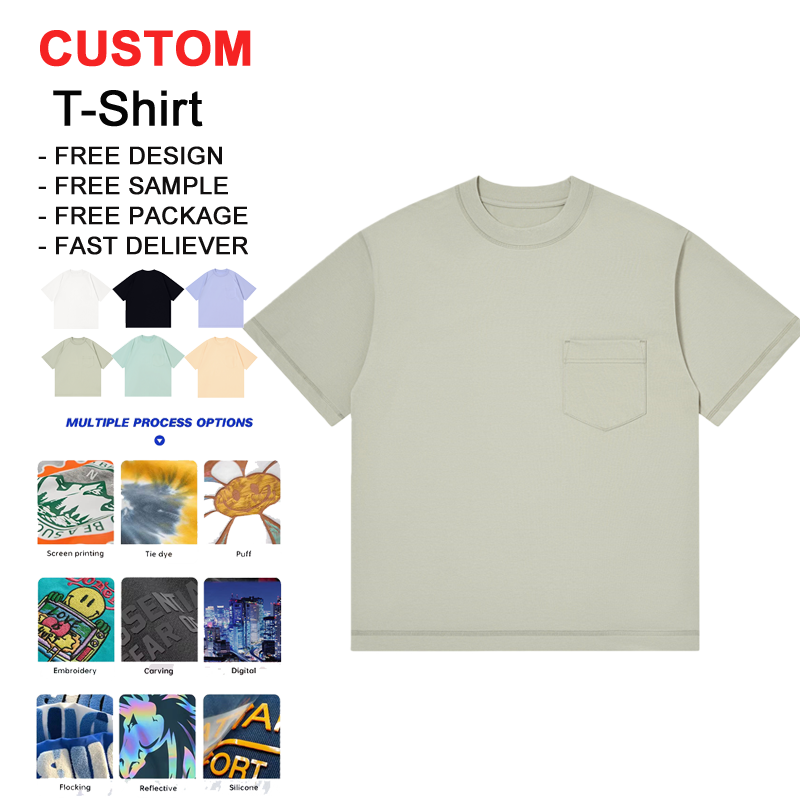 Men's T-Shirts - Wholesale 100% Cotton Oversized