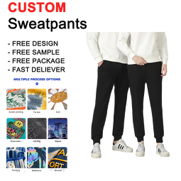 Men's Joggers - OEM Custom Embroidery Logo