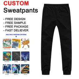 Men's Sweatpants - High Quality Cotton Custom
